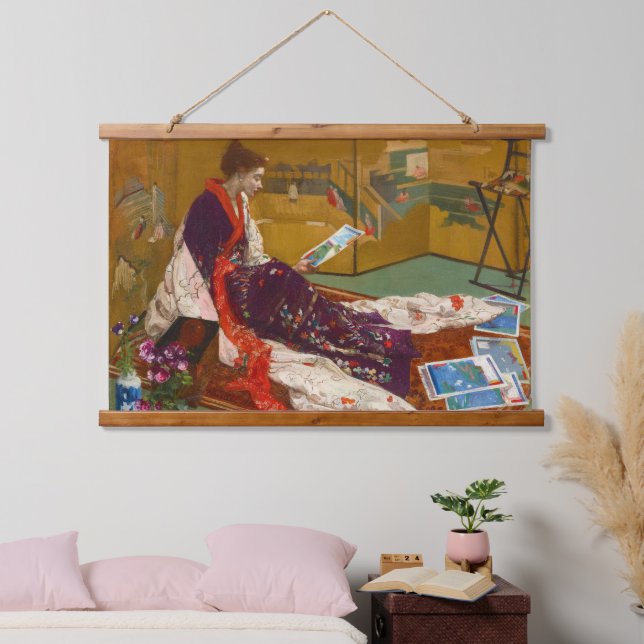Caprice in Purple and Gold Tapestry (Bedroom)