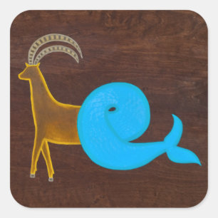 Capricorn 2008 square sticker