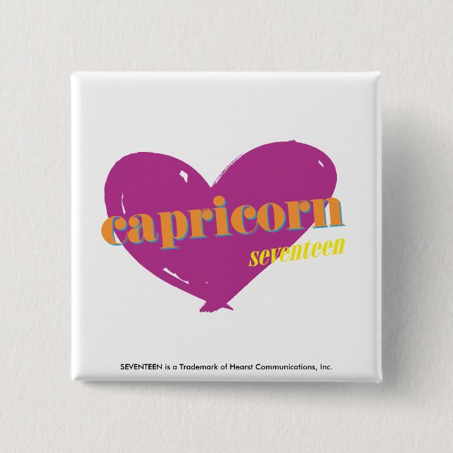 Capricorn 2 15 cm square badge (Front)