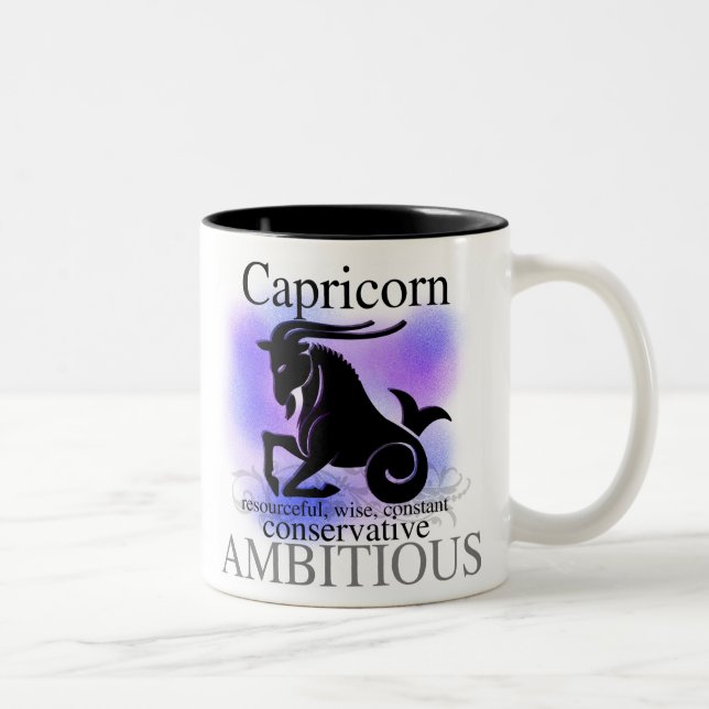 Capricorn About You Two-Tone Coffee Mug (Right)