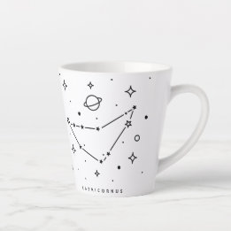 Capricorn Abstract Constellation Coffee Mug