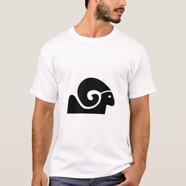 Capricorn Astrological Symbol Sign 8 T-Shirt (Front)