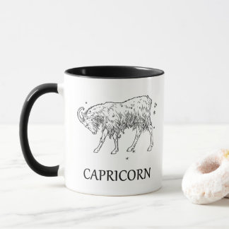 Capricorn Astrology Constellation And Traits Mug