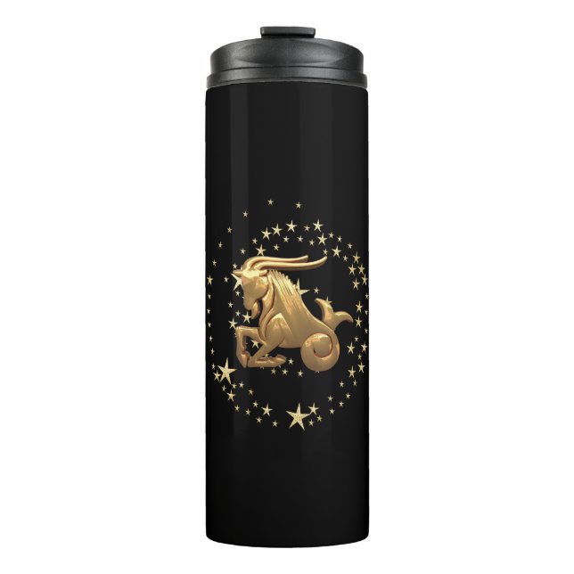 Capricorn Astrology  Thermal Tumbler (Front)