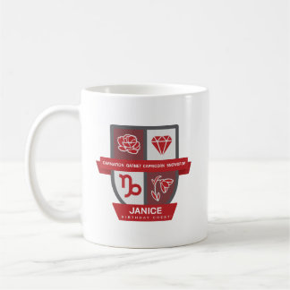 Capricorn Birthday Crest™ for January 1-19 Mug