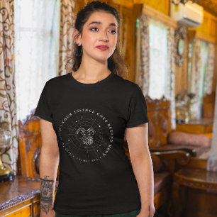  Capricorn Birthday Gift : Abstract Art Vintage T-Shirt