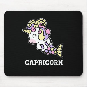 Capricorn Birthday Gift Zodiac Unicorn Costume Mouse Mat