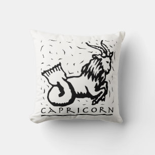 Capricorn Birthday Year Astrological Zodiac Sign Cushion