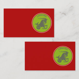 Capricorn Business Card
