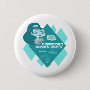 Capricorn Button