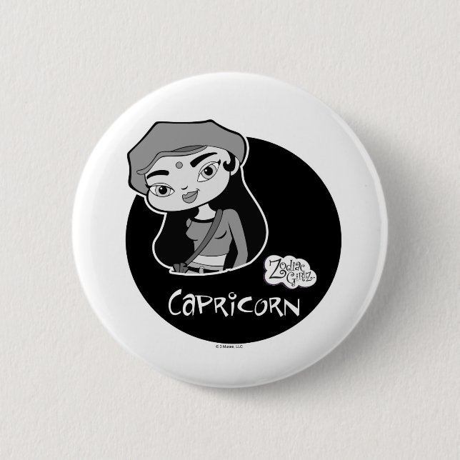 Capricorn Button (Front)