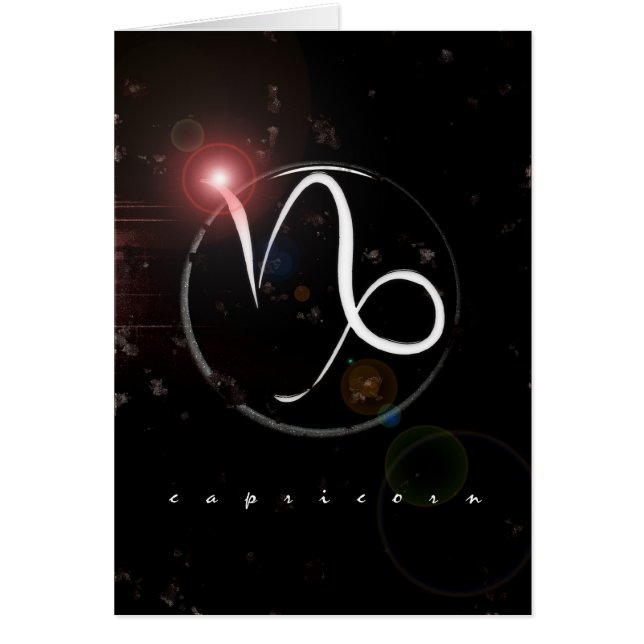 capricorn card (Front)