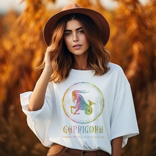 Capricorn Compatibility Designed T-Shirt