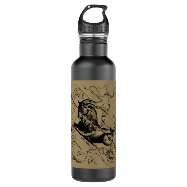 Capricorn Constellation Hevelius 1690 Dec22-Jan19 710 Ml Water Bottle (Front)