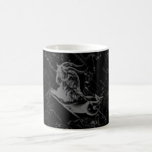 Capricorn Constellation Map Hevelius Engraving Coffee Mug