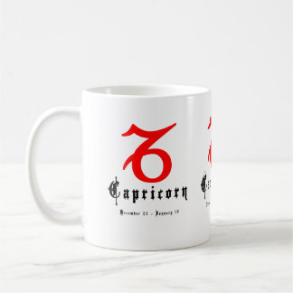 Capricorn, December 22 - January 19 Coffee Mug