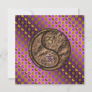 Capricorn & Earth Boar Card