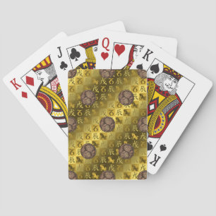 Capricorn & Earth Dragon Playing Cards