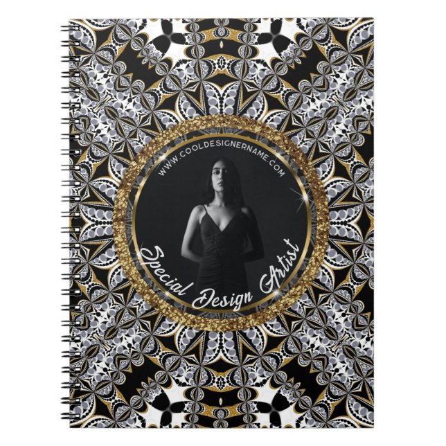 Capricorn Earth Energy Color Palette Notebook (Front)