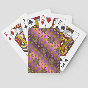 Capricorn & Earth Rooster Playing Cards