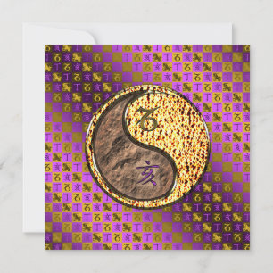 Capricorn & Fire Boar Card