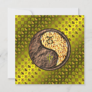 Capricorn & Fire Monkey Card