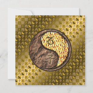 Capricorn & Fire Rat Card