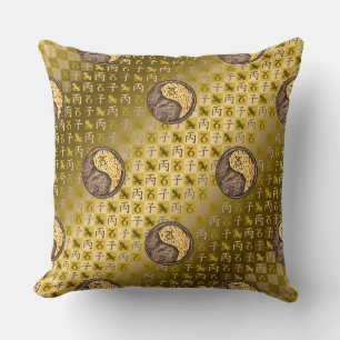 Capricorn & Fire Rat Cushion