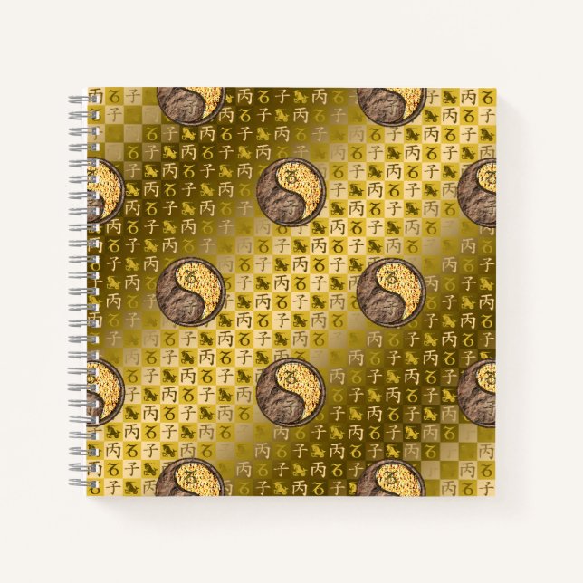 Capricorn & Fire Rat Notebook (Front)