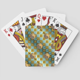 Capricorn & Fire Snake Playing Cards