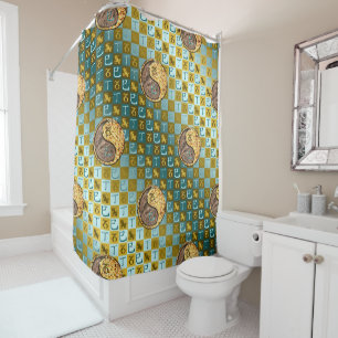 Capricorn & Fire Snake Shower Curtain