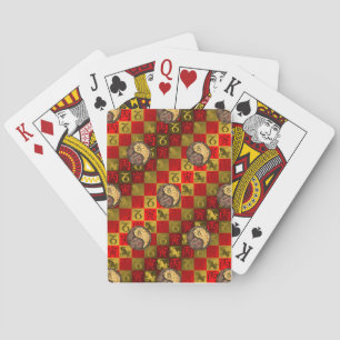 Capricorn & Fire Tiger Playing Cards