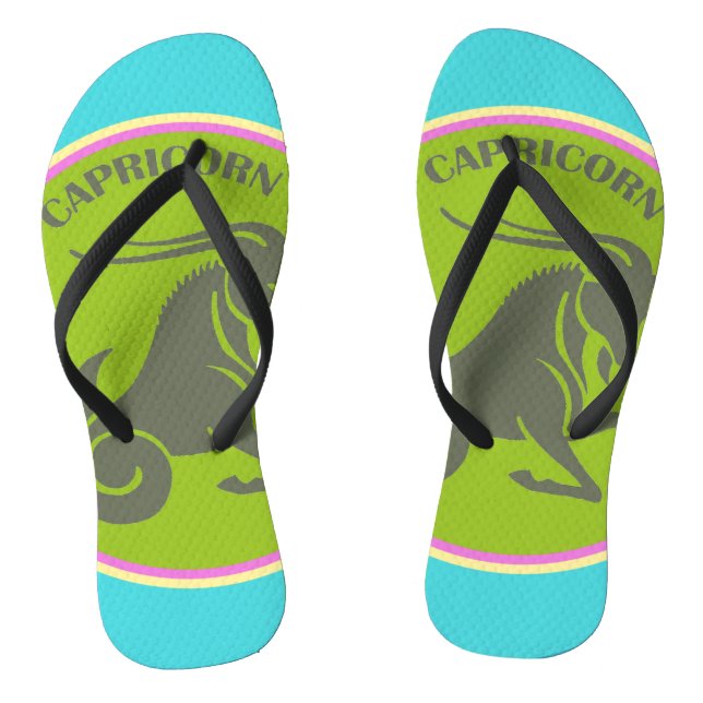 Capricorn Flip Flops (Footbed)