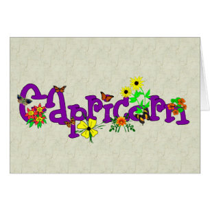 Capricorn Flowers