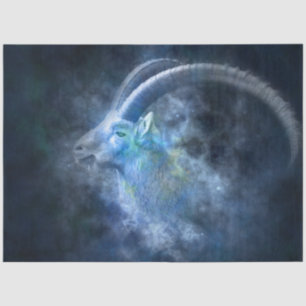 Capricorn Goat Decoupage Tissue Paper