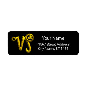 CAPRICORN GOLD ZODIAC BIRTHDAY JEWEL Black Onyx