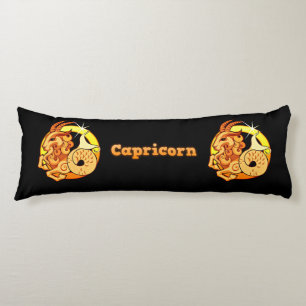 Capricorn illustration body cushion