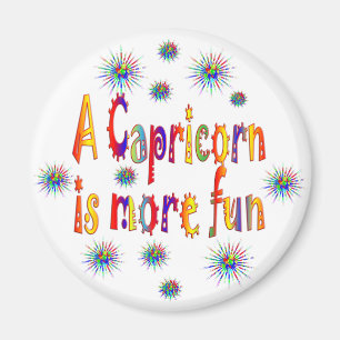 Capricorn is Fun Magnet