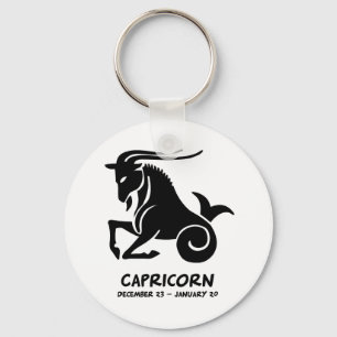 Capricorn Key Ring
