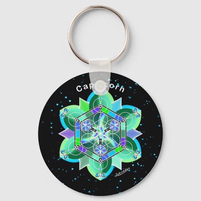 Capricorn Key Ring (Front)