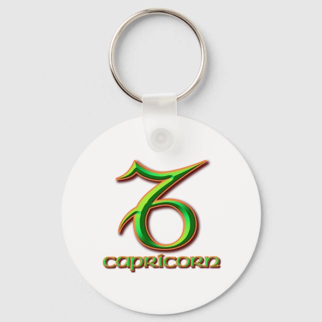 Capricorn Key Ring (Front)