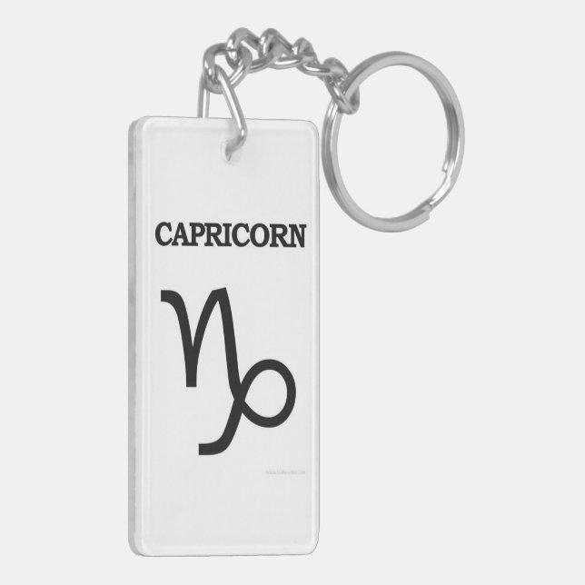 Capricorn Keychain (Back Left)
