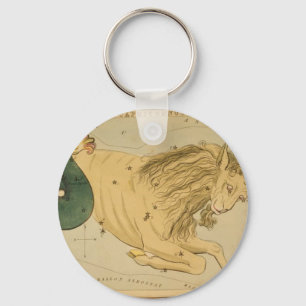 Capricorn Keychain
