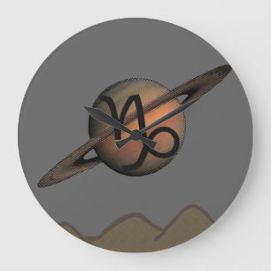 Capricorn Large Clock