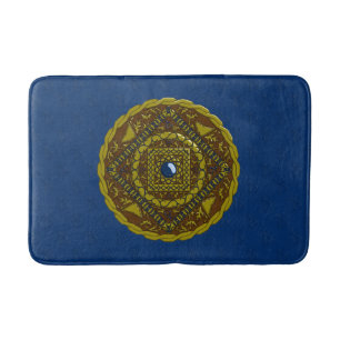 Capricorn Mandala Bath Mat