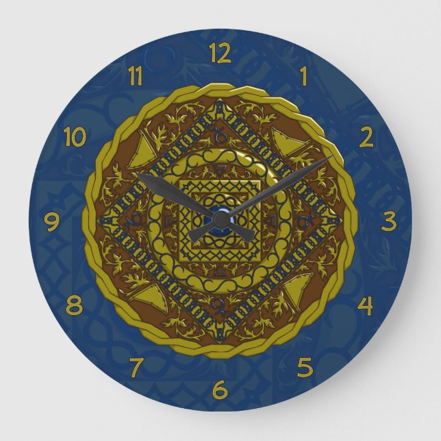 Capricorn Mandala Clock (Front)