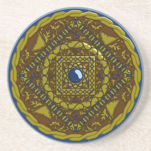 Capricorn Mandala Coaster