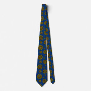 Capricorn Mandala Men's Neck Tie