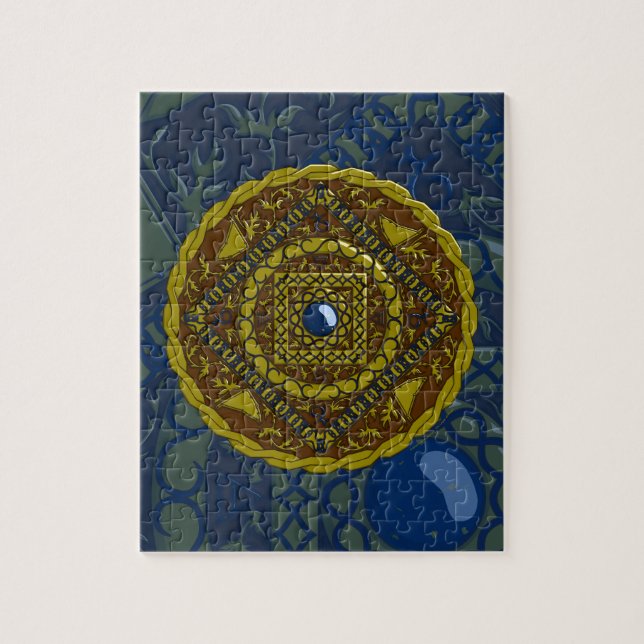 Capricorn Mandala Puzzle (Vertical)