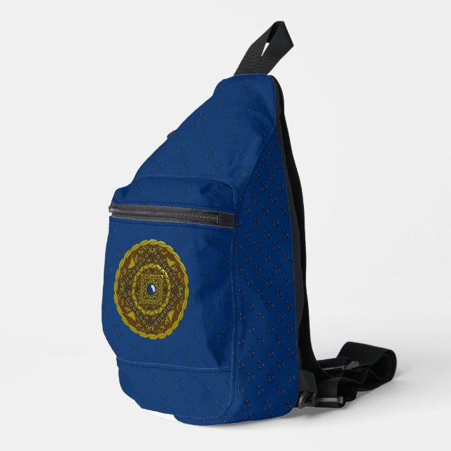 Capricorn Mandala Sling Bag (Right Corner)